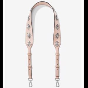 Michael Kors embellished leather shoulder strap